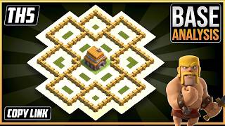 NEW BEAST TH5 HYBRID/TROPHY Base 2026! | Town Hall 5 (TH5) Hybrid Base Design – Clash of Clans (COC)