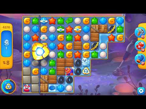 Fishdom level 4576 🐠 NO BOOSTERS Playrix HD