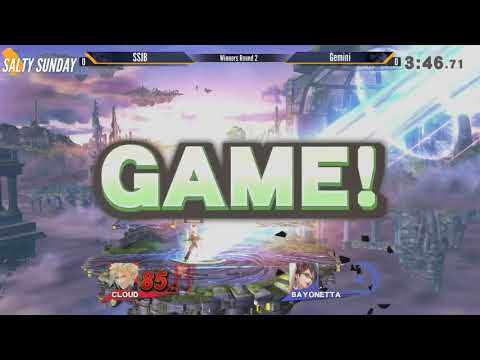 SS188 [Wii U] - SSJB (Cloud) vs Gemini (Bayonetta) - Winners Round 2