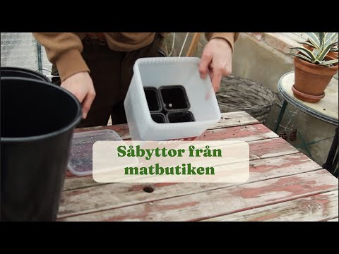 Pots and greenhouse from the grocery store - Garden hacks with GardenR