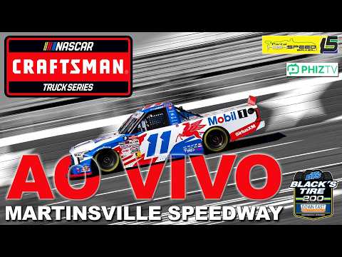 🔴 NASCAR CRAFTSMAN TRUCK SERIES | Black's Tire 200 | Martinsville Speedway