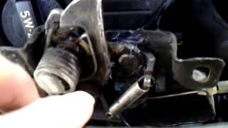 2004 Honda Odyssey hood release cable repair