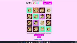 Doge 2048 (and a cheat kinda) again