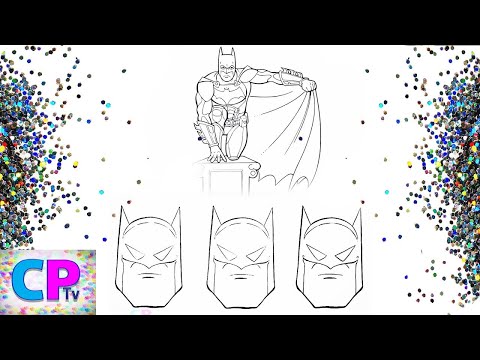Glitter Batman Coloring Pages on Tablet/Unknown Brain - Why Do I? (feat. Bri Tolani) [NCS Release]
