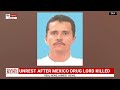 Mexico S Most Wanted Drug Cartel Boss Killed In Military Operation