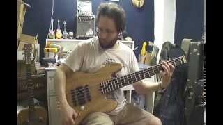 Custom Headless 5 String Bass Build for Joel Aramis
