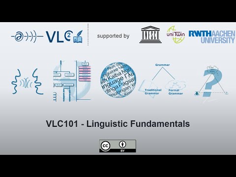 VLC101 - Linguistic Fundamentals (Data Repository)