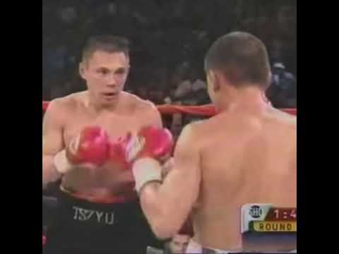 Kostya Tszyu stopping Julio César Chávez