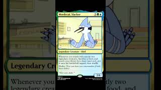 Mordicai, Magic the Gathering #mtg #mordecai #rigby  #regularshow  #magicthegathering