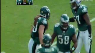 Casey Matthews first NFL Sack