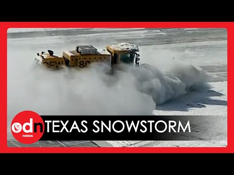 Snowstorm Leaves Two Dead in Texas as Southern US Endures Lowest Temperatures in Decades