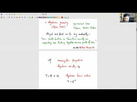 Prof. Rahul Pandharipande | Torus actions on moduli spaces after Atiyah and Bott