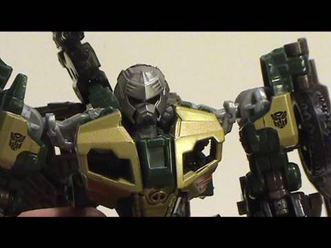 Video review of Transformers Revenge of the Fallen; Deluxe Class Brawn
