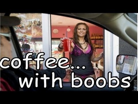 Baristas tumblr bikini Coffee Shop