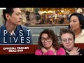 PAST LIVES (Official Trailer) The POPCORN JUNKIES REACTION