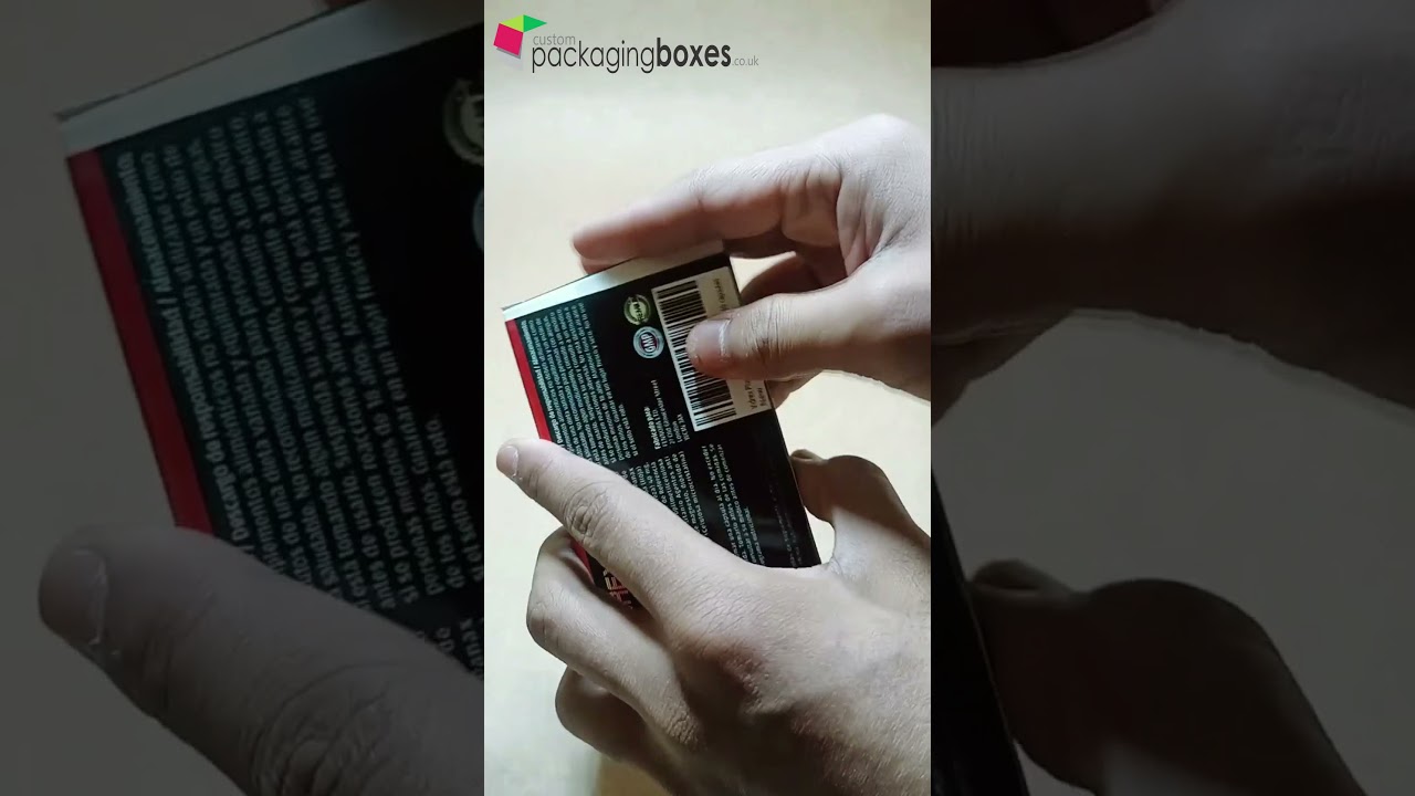 Reverse Tuck Box UK #Shorts