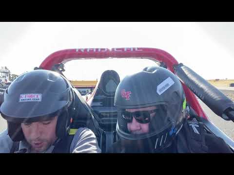 Radical Rapture AutoX passenger ridealong 2