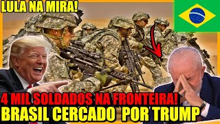 🚨URGENTE! BASES AMERICANAS CERCAM O BRASIL! ATRAS DE LULA? EXERCITO BRASILEIRO EM PRONTIDÂO!