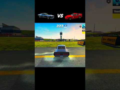 Ford Mustang GT500 VS Mazda RX-7 FD3S In Jump Text