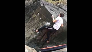 Video thumbnail of Face Off, 7A. Exmoor