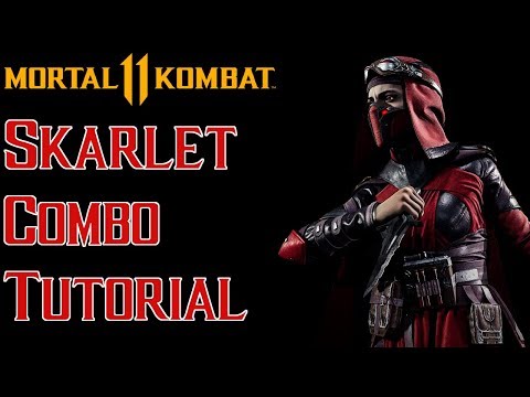 Skarlet Combo Tutorial [Mortal Kombat 11]