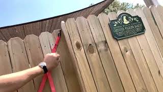 How to Fix a Bowed Gate - Easiest Method (Single Tool)