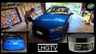LHGTV // THE CLEANEST 2018 AUDI S3 // TURTLE WAX GRAPHENE CERAMIC // 4K // 80's //