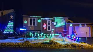 Xlights Québec - Les Trois Accords - Noel Est Arrivé