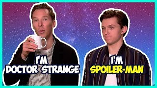 Tom Holland & Benedict Cumberbatch Funny Moments (Avengers Infinity War)