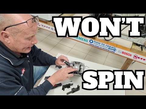 Washer Dryer Combo NOT SPINNING, Washing Machine Dryer Drum NOT TURNING, PROBLEM SOLVED!