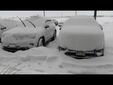 01-18-2023 North Platte, Nebraska - Digging Out After Over A Foot Of Snowfall