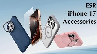 ESR iPhone 17 Case and Corning Screen Protector featuring iPhone 17 Pro Max