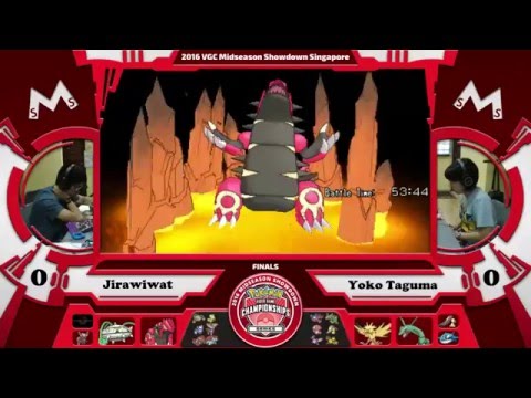 VGC16 Midseason Showdown Finals: Yoko Taguma vs Jirawiwat Thitasiri
