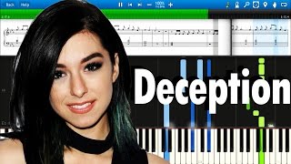 Christina Grimmie - Deception | Synthesia piano tutorial