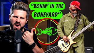 First Time Hearing FISHBONE! Bass Teacher REACTS to "Bonin' In The Boneyard" and it's NUTS!