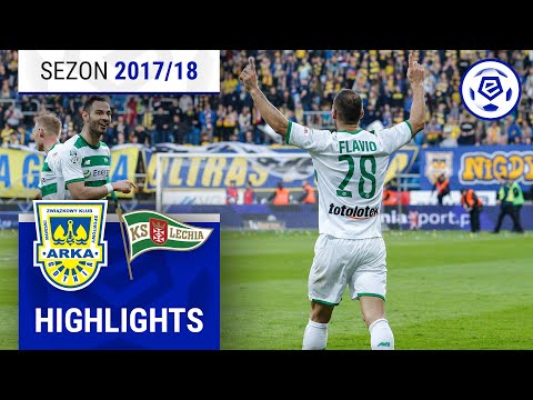 Arka Gdynia - Lechia Gdańsk 1:2 | SKRÓT | Ekstraklasa 2017/18 | 31. Kolejka