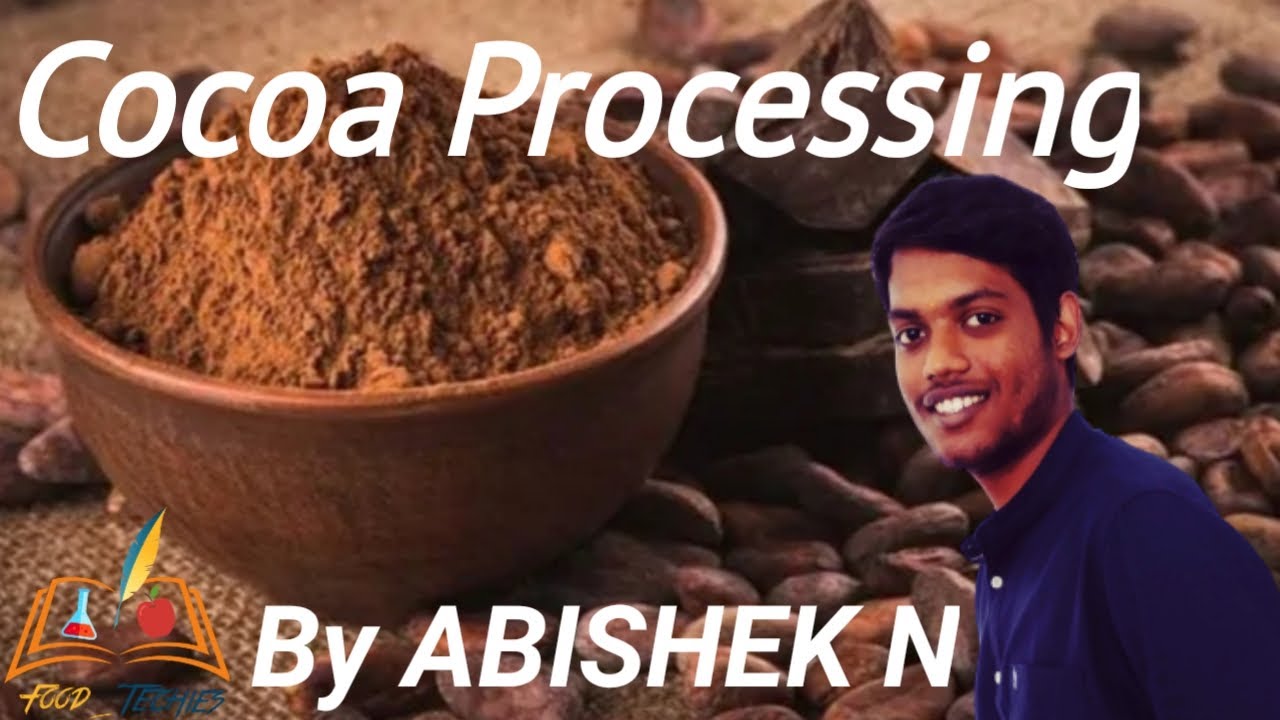 Cocoa processing by Abishek N