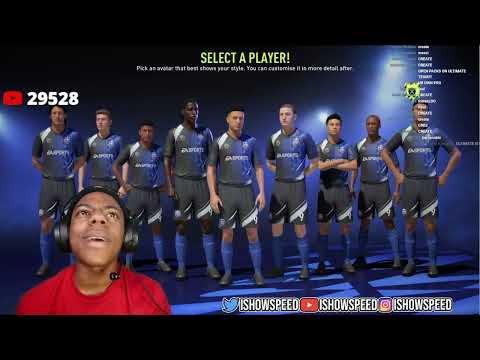 iShowSpeed Play Fifa 22 Career Mode { Full Video} Funny Ending