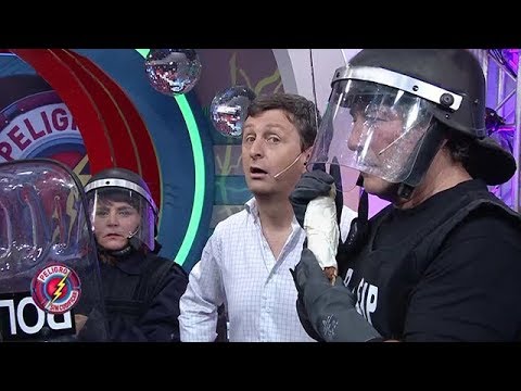 Cayó la brigada antiexplosivos al estudio - Peligro Sin Codificar