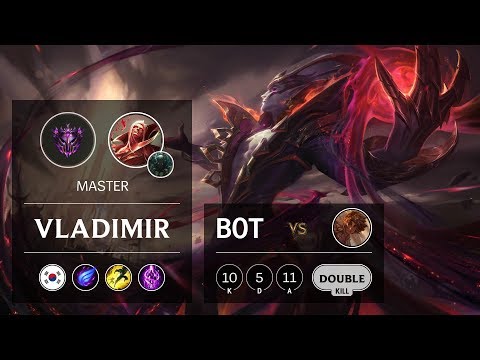 Vladimir Bot vs Taliyah - KR Master Patch 10.2