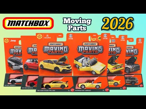 Matchbox 2026 Moving Parts Mix 