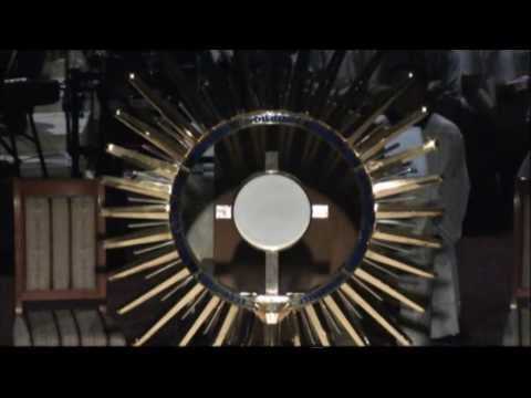 Festiwal w Medjugorje 2013 dzień 1 Adoracja Pana Jezusa