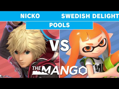 The Mang0   Demise  Nicko Shulk Vs  Swedish Delight Inkling Pools   Smash Ultimate