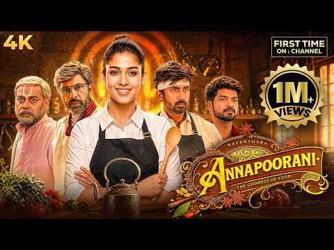 NAYANTHARA'S New South Blockbuster ANNAPOORANI 2026 Hindi Dubbed Movie Full 4K | Jai, Sathyaraj