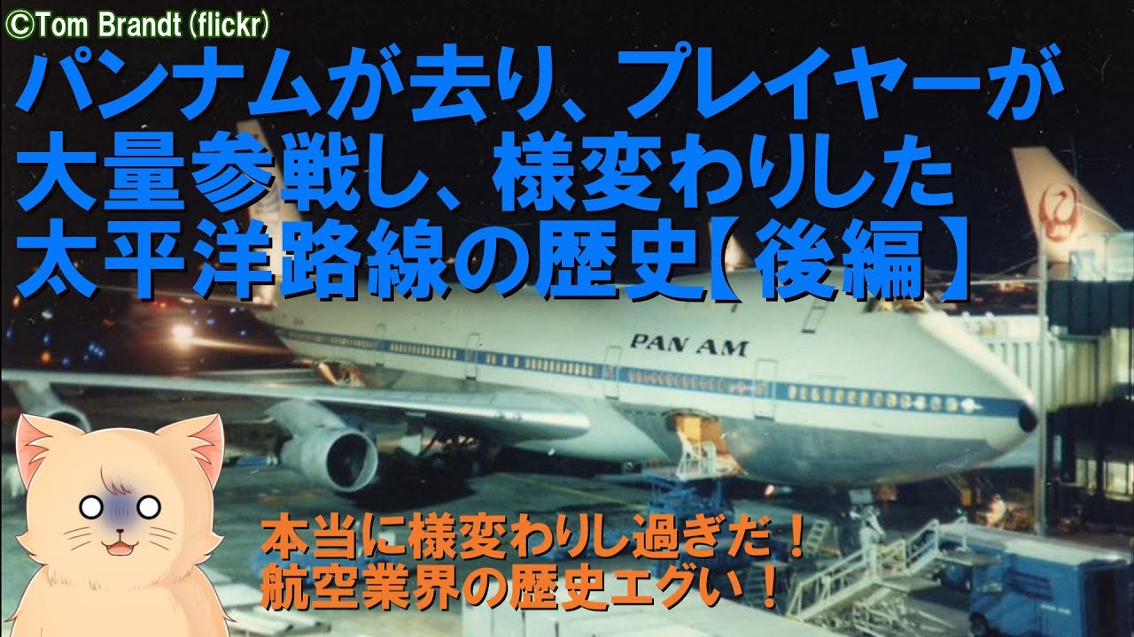 【自由化前も自由化後も色々エグかった】裁判所猫と学ぶ太平洋路線・後編