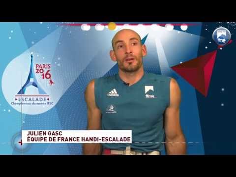 Escalade - L'équipe de France handi-escalade en route pour les Championnats du monde d'escalade 2016