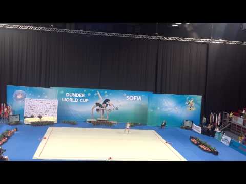 Veronica Bertolini Ball World Cup Dundee Cup Sofia 2014