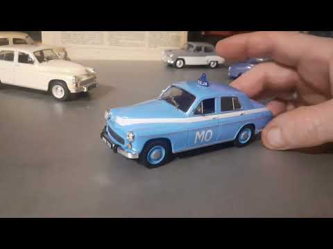 Plavsk. Review of 1/43 models. FSO WARSZAWA 203. FSO SYRENA 104.