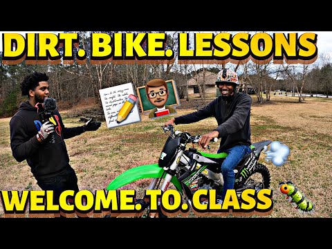 LIFE OF ZAY BROKE MY KX 450?! ( FIRST TIME ON DIRT BIKE ) | Leek GT