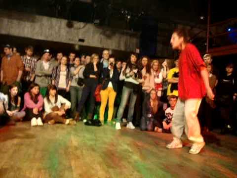 Lublin Battle 2012 eliminacje street dance Kaśku vs Zebra